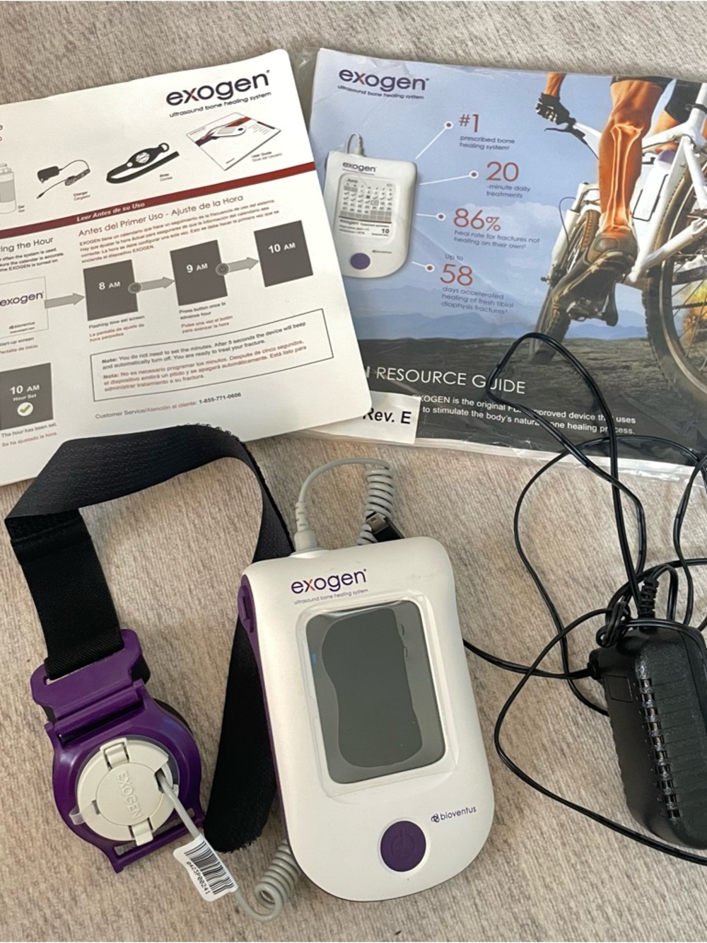 Exogen Wearable Bone Healing Ultrasound Device